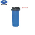 Porta de latão de filtro azul de 10 &quot;de 10&quot; para tratamento de água